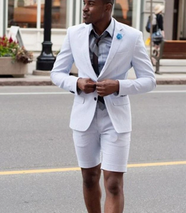 mens white summer outfit