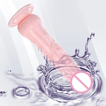 Vibrating Ejaculating Dildo Squirting Water Realistic Cock Penis Dildo Vibrator with Suction Cup Sex Toys for Woman Masturbator 2