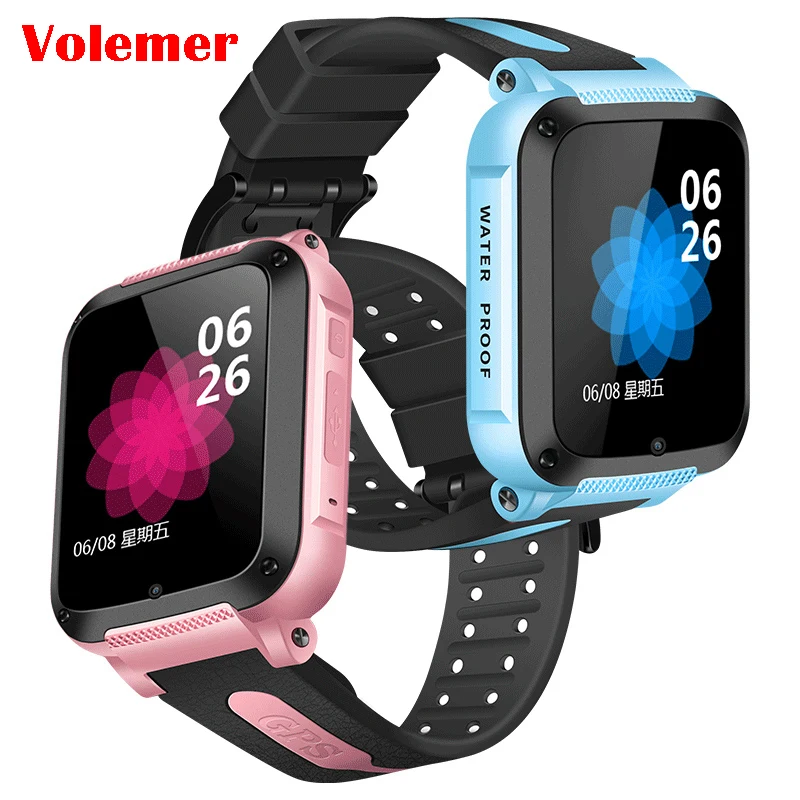 

IP67 Waterproof Smart GPS Location SOS Call Remote Monitor Camera Wristwatch Tracker Kids Child Students Facebook Whatsapp Watch