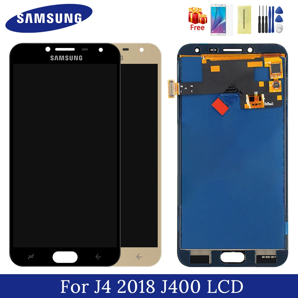 

J400 lcd Digitizer Assembly For Samsung Galaxy J4 2018 J400 j400F LCD Display J400F/DS touch screen J400 quality replacement