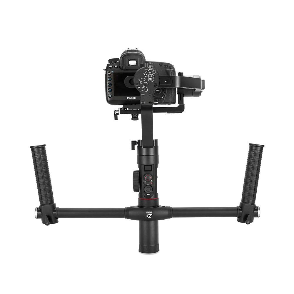 ZHIYUN официальный двойной ручной Расширенный ручка аксессуары с 1/4 винтовыми отверстиями ручки крепление для крана 2 карданный стабилизатор