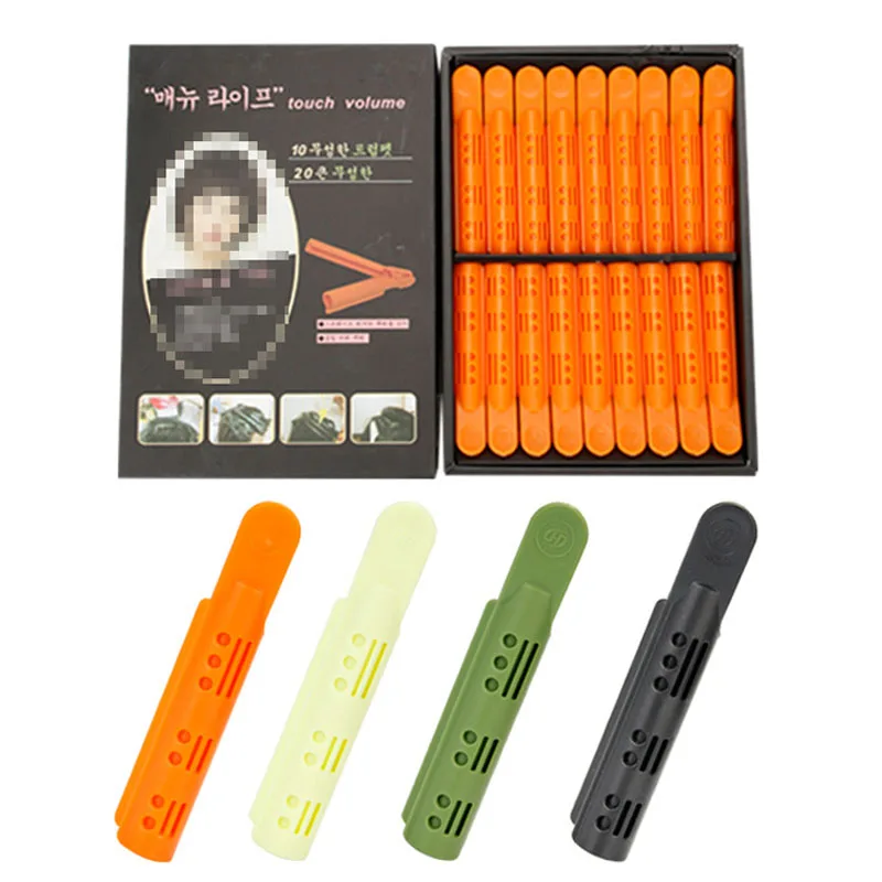 

Hot sale 18 Pcs/ Set Wave Fluffy Hairstyling Clips Kits Perm Rod Corn Shaping Curler Clamps Hair Maker Hairdressing Tool