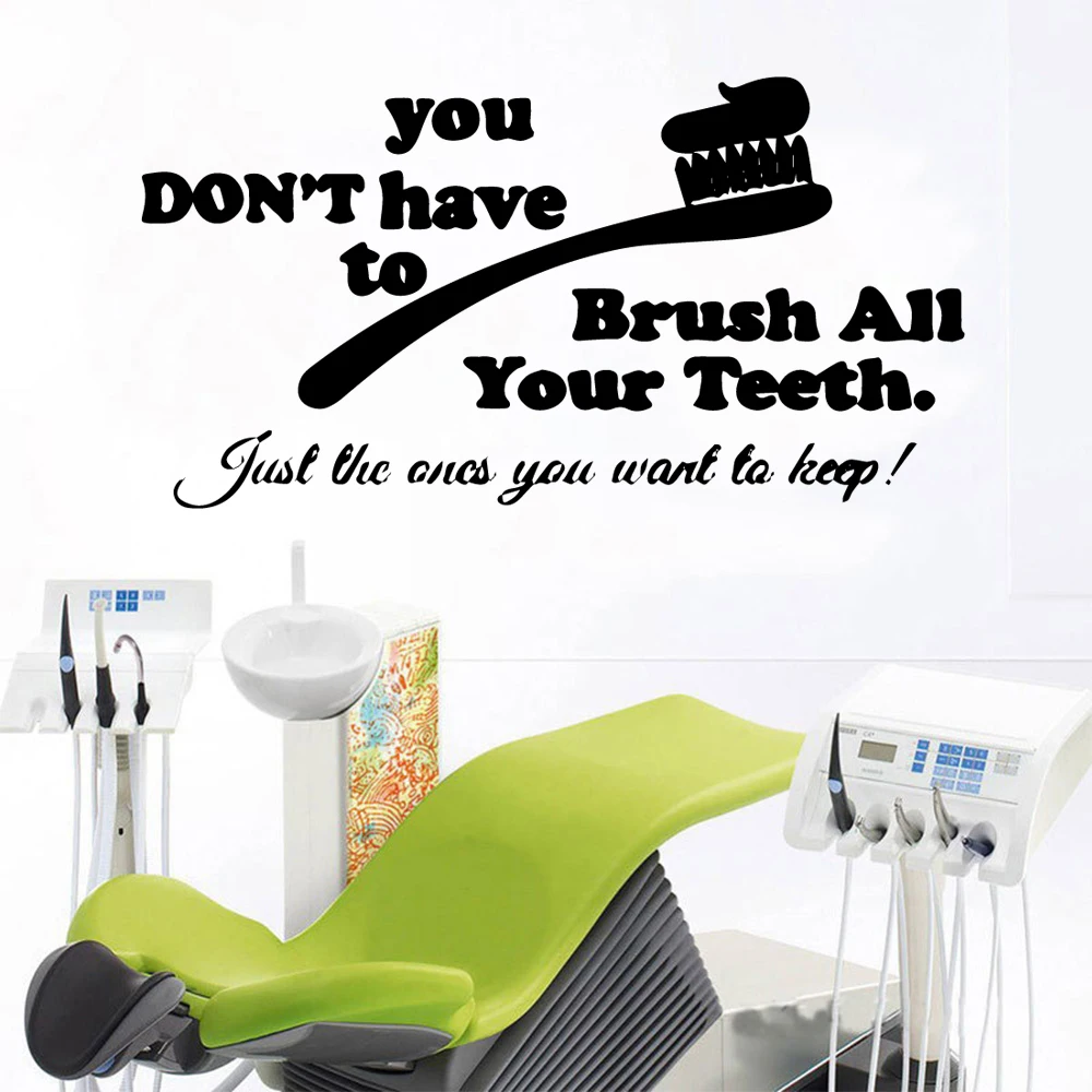 

Modern Dental Home Decorations Pvc Decal For Kids Rooms Home Decor Pvc Wall Decals Decorative Vinyl Wall Stickers