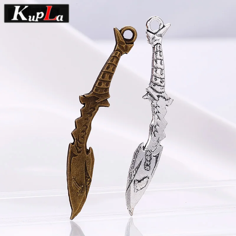Античный металл смешанный Saber Axe Dagger Charms сделай сам украшения ручной работы