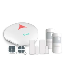 433mhz Wifi/PSTN home security alarm system support smart function self -checking door /windows status Russian menu