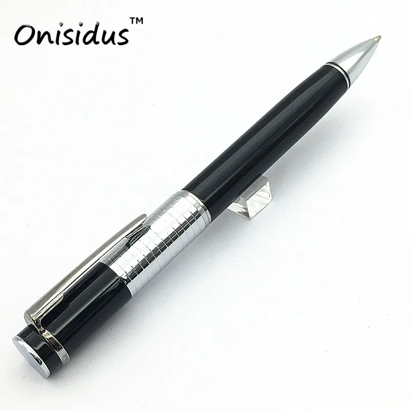 Onisidus брендовая шариковая ручка Новое поступление 0,7 мм металлическая ручка высокое качество канцелярский подарок; ручка для школы - Цвет: single ballpoint pen