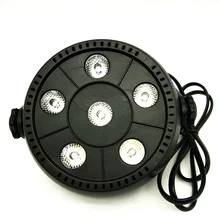 New Professional LED Stage Light 6W RGB AC90-240V Stage Lighting Effect PAR Light for DJ Disco Party KTV Free Shipping