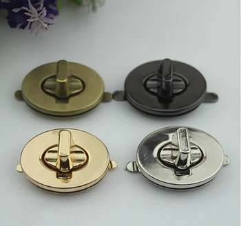 

6 pcs/ lot Luggage hardware accessories Eggs lock The oval egg-shaped Twist lock Handbags clothing hardware accessories locks