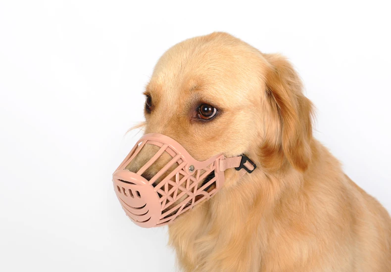 Adjustable Large Dog Bark Deterrent Training Device Anti Barking Collar Anti Bite Control S-3XL (7)