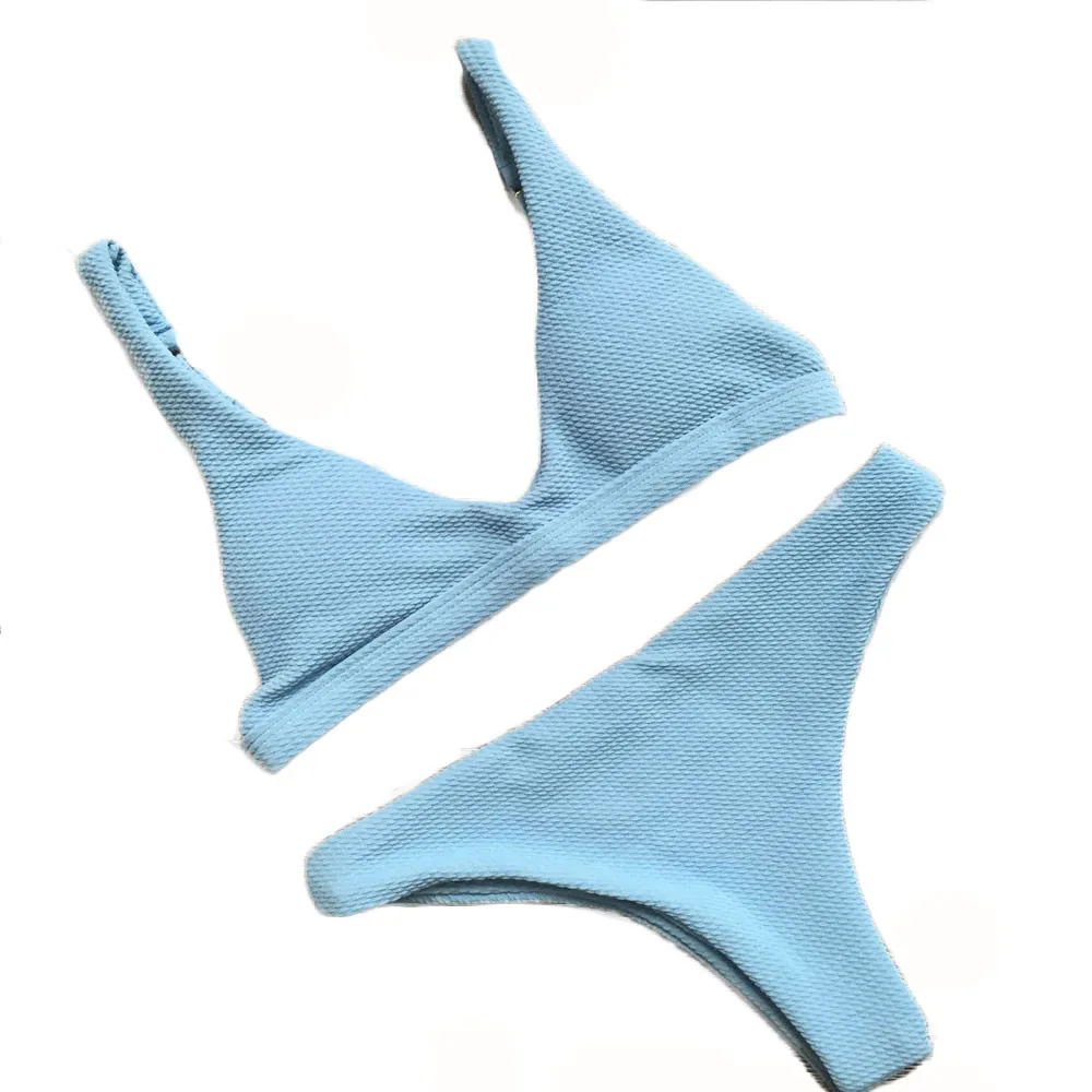 

Women Push-Up Padded Bra Beach Bikini Set Swimsuit Swimwear biquini feminino para praia 2018 costume da bagno donna brazilian