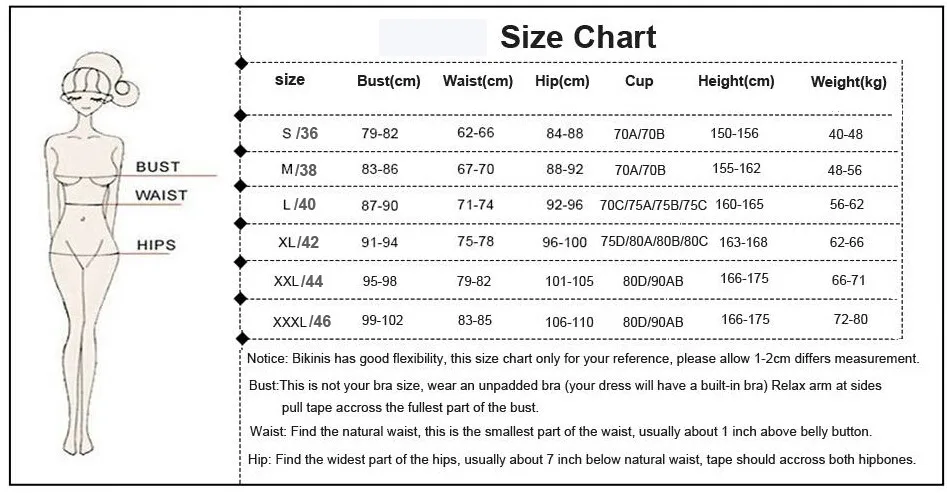 size chart (36-46)