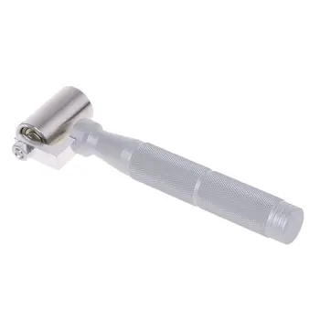 

Stainless Steel Flat Pressure Roller Wallpaper Apply Hand Tool With Bimetallic Bearing Platen DIY Tool