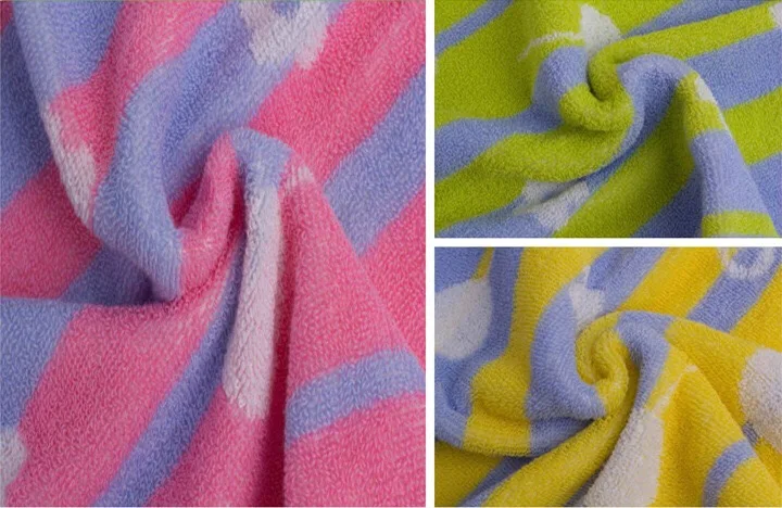 Новинка 100% хлопок цветные сладкие конфеты детская мультяшная полотенце мягкий