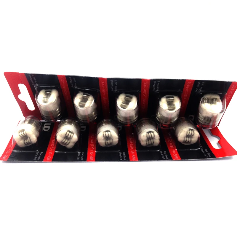  5pcspack Original UD Goliath V2 Coil Ni200 0.15ohm for Electronic Cigarette Accessories core Head for UD Goliath V2 atomizer  (5)
