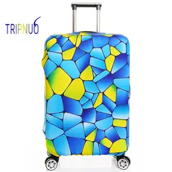 TRIPNUO толстый красочные багаж Защитная крышка для 18-32 дюймов тележки случаев Водонепроницаемый эластичные чемоданы охватывает