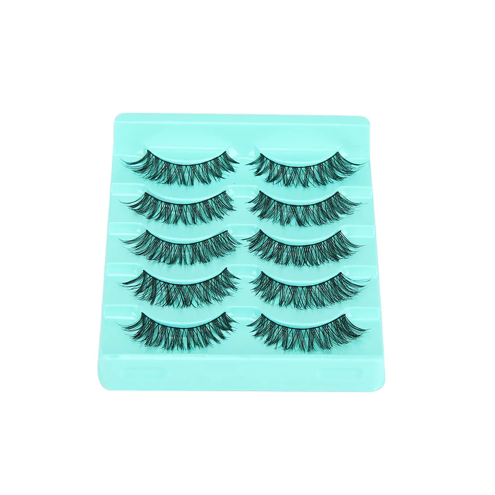 5 Pair Lot Crisscross False Eyelashes Lashes Voluminous Hot Eye Lashes Big sale Makeup fake eye lashes Women long eyelashes