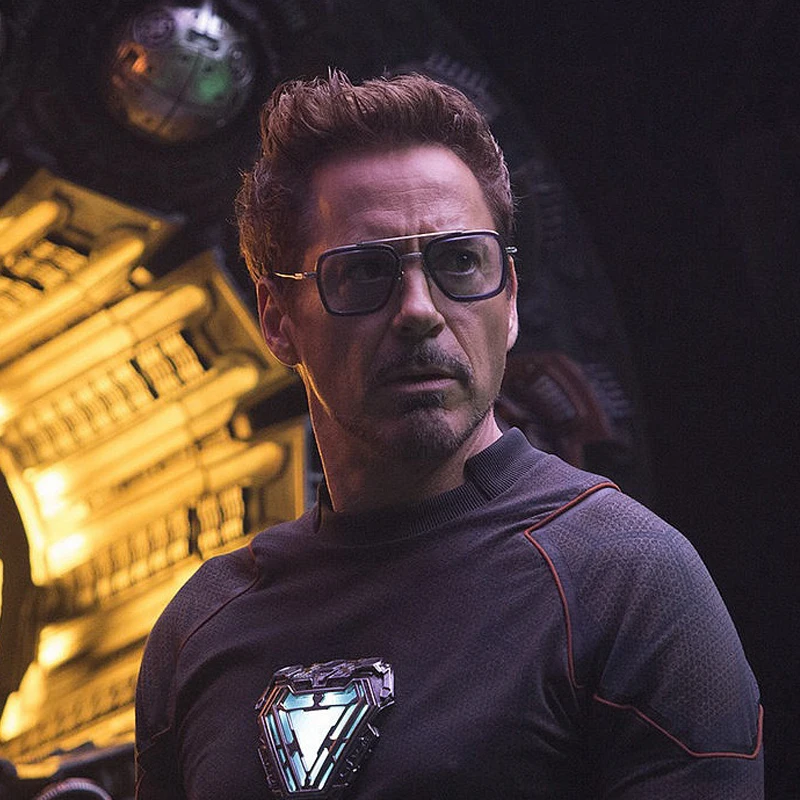 Горячая Мода Роскошные Мстители Tony Stark Flight Стиль Солнцезащитные очки Мужские квадратные брендовые дизайнерские солнцезащитные очки Oculos Железный человек 4 мужские