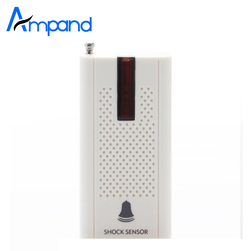 

Wireless Door Window Vibration Breakage Detector Shock Sensor For Home Alarm System 433MHz