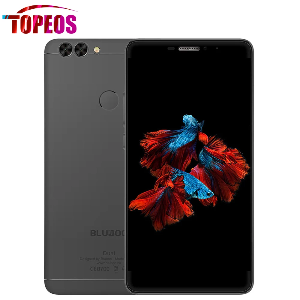 Bluboo Dual 5 5Inch Moibile Phone Dual Rear Camera MTK6737T Quad Core 2GB RAM 16GB ROM