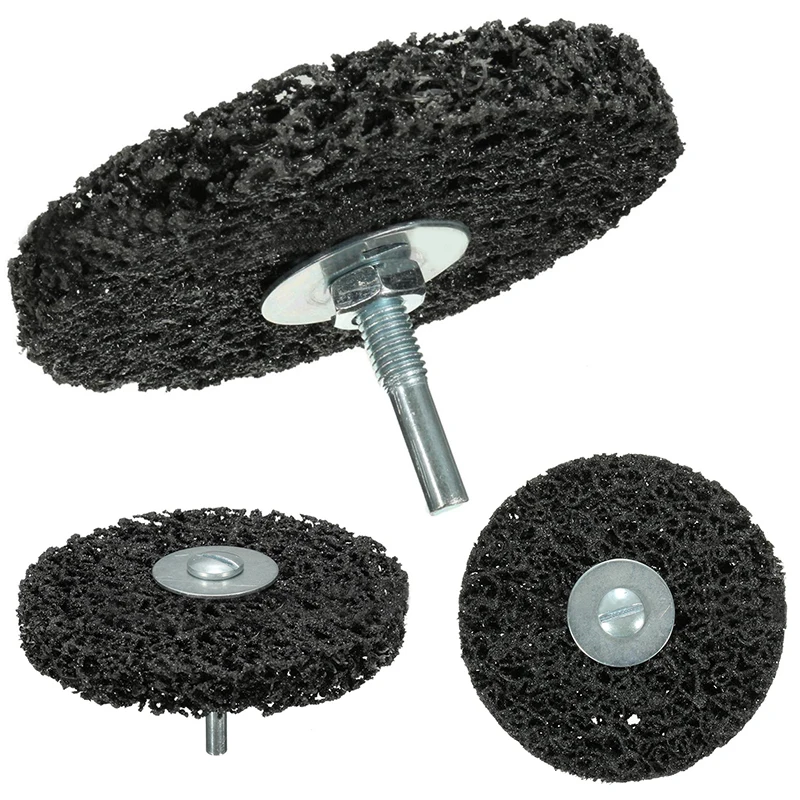 1pc Poly Strip Angle Grinder Wheel Discs Paint Rust Remover Clean