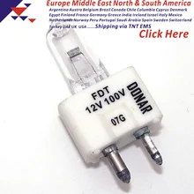 DONAR DN-27608 12 в 100 Вт FDT 64628 12V100W фото оптический дисплей галогеновая лампочка зубные, компаратор, микропленка, лампа для микроскопа