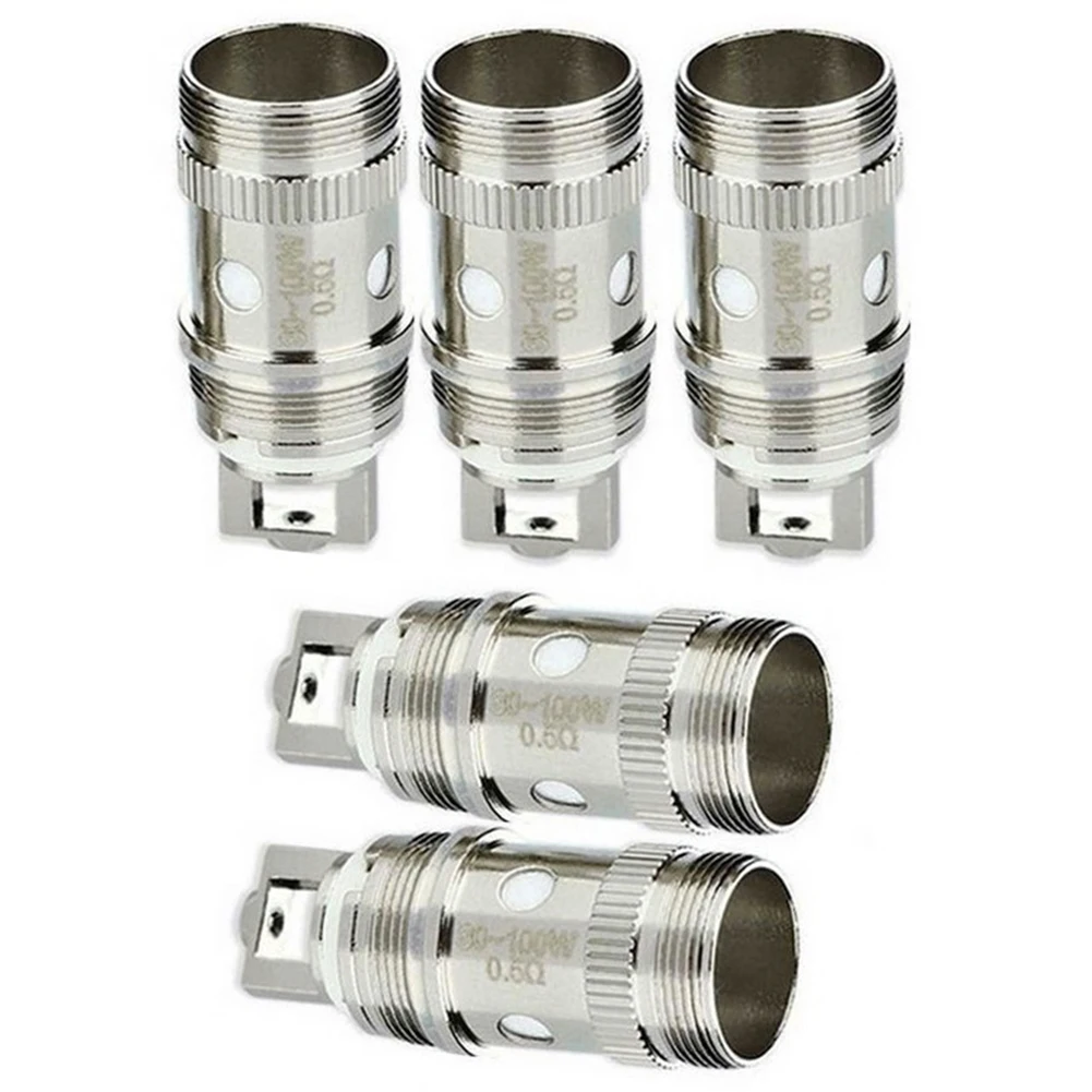 Pure Cotton 5Pcs Coils 0.3/0.5 ohm Head Replacement Sub OHM for Eleaf iJust 2 Melo 2 3 Pure Cotton 5Pcs Coils 0.3/0.5 ohm Head Replacement Sub OHM for Eleaf iJust 2 Melo 2 3
