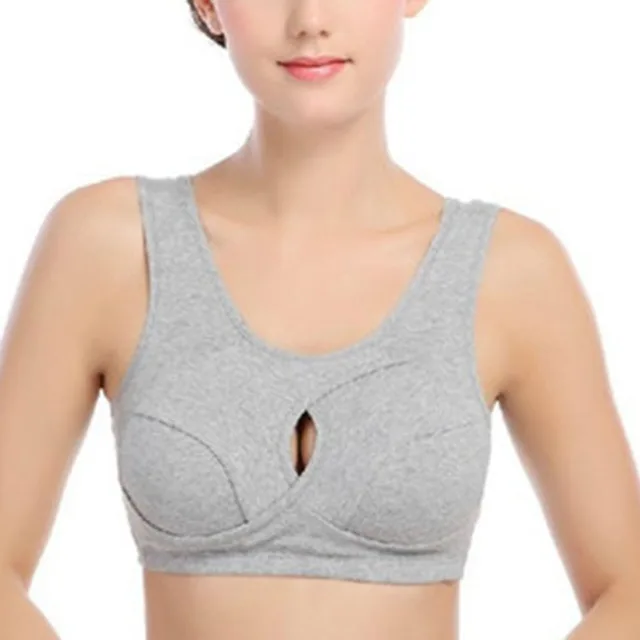 sports bra with hole in front