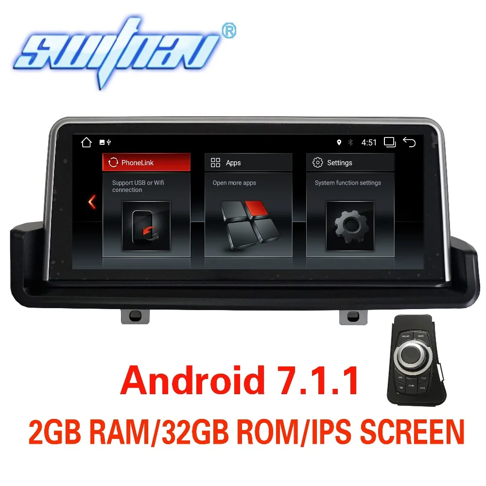 

Android 7.1.1 CAR DVD FOR BMW E90 2006-2012 for left driver + iDrive player audio Multimedia stereo monitor ips screen