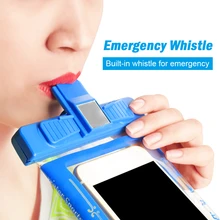 Водонепроницаемый чехол для телефона с водными видами спорта 2 шт. водонепроницаемый чехол для телефона 6,3 дюйма чехол для телефона Встроенный аварийный свисток