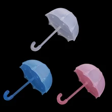 Штук 12/набор прозрачный маленький зонтик сладости коробки для конфет подарок для ребенка