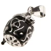 Vintage émail bijoux commémoratifs cendres pour animaux de compagnie crémation funéraire urne pendentif à breloque ► Photo 2/6