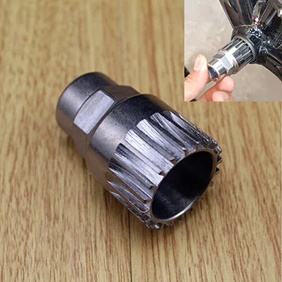 

Mountain Bike Chainwheel Axis Remove Sleeve Square Hole 20 Spline Axis Install Repair Tools Bottom Bracket Sealed Cartridge