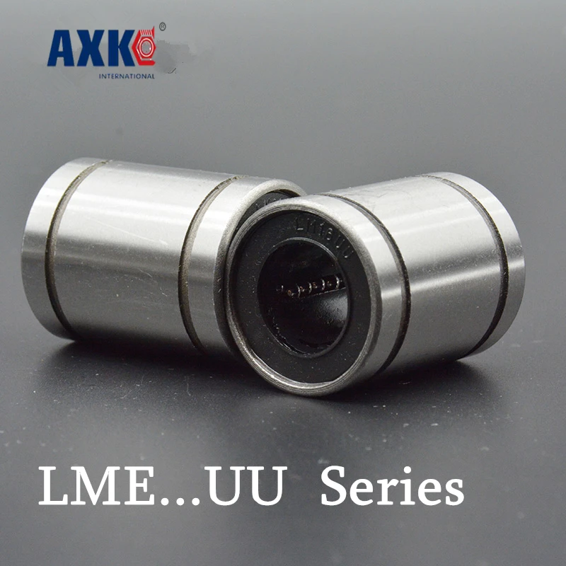 Линейные подшипники Axk Europe 10 шт./лот Lme5uu Lme8uu Lme10uu Lme12uu Lme16uu Lme20uu Lme25uu Lme30uu Шариковые