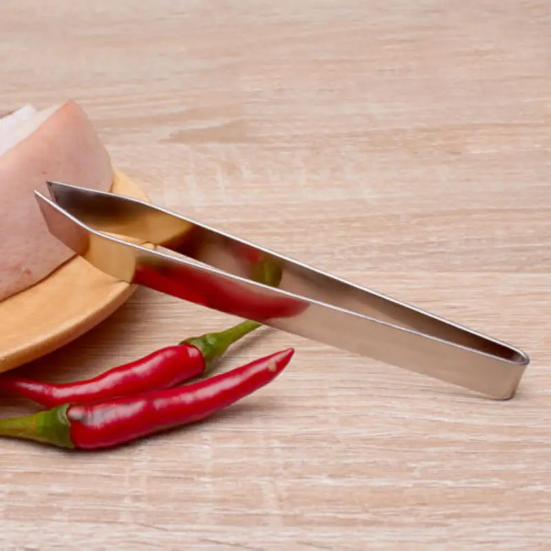 New Stainless Steel Fish Bone Vegetable Peeling Tweezers Remover Pincer Kitchen Tool