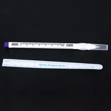 Хирургический маркер для кожи Ручка инструмент писчий для тату пирсинг постоянный макияж татуировки наборы#685