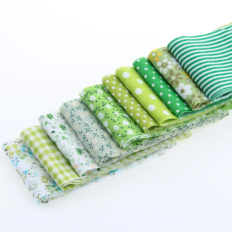 100*5 см 10 шт. хлопок Ткань полоски Jelly roll Вышивание лоскутное тканей для Тильда