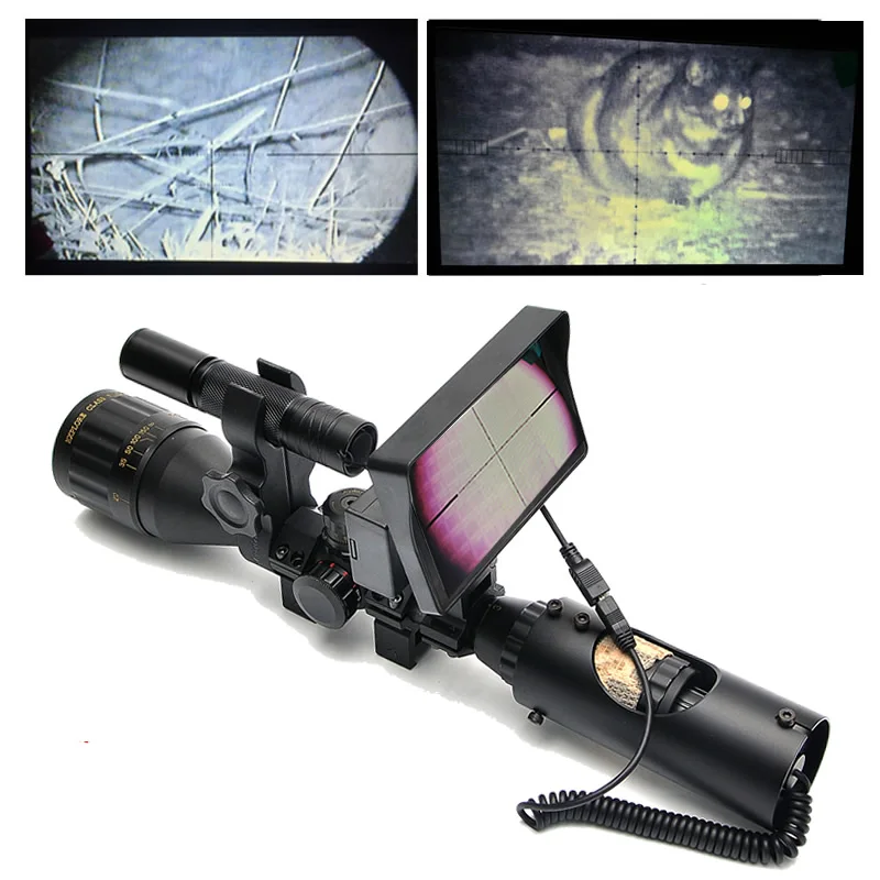 6 24x50 Hunting Scopes Night Vision Riflescope Caza