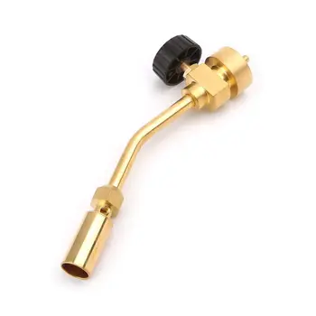 

MAPP Gas Turbo Torch Brazing Gun Super Propane Gas Welding Plumbing CGA600 Connection