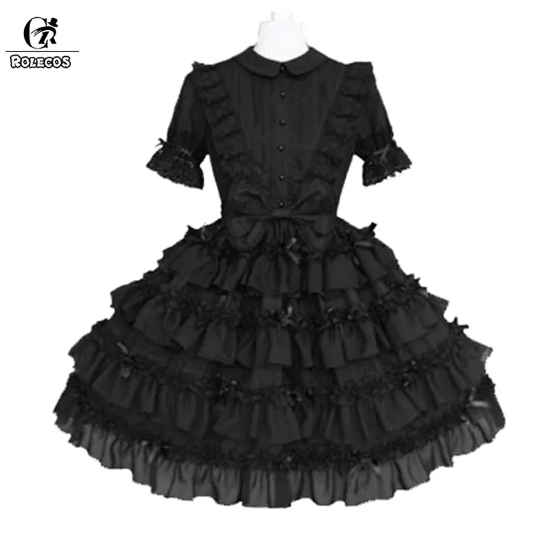 black lolita dress