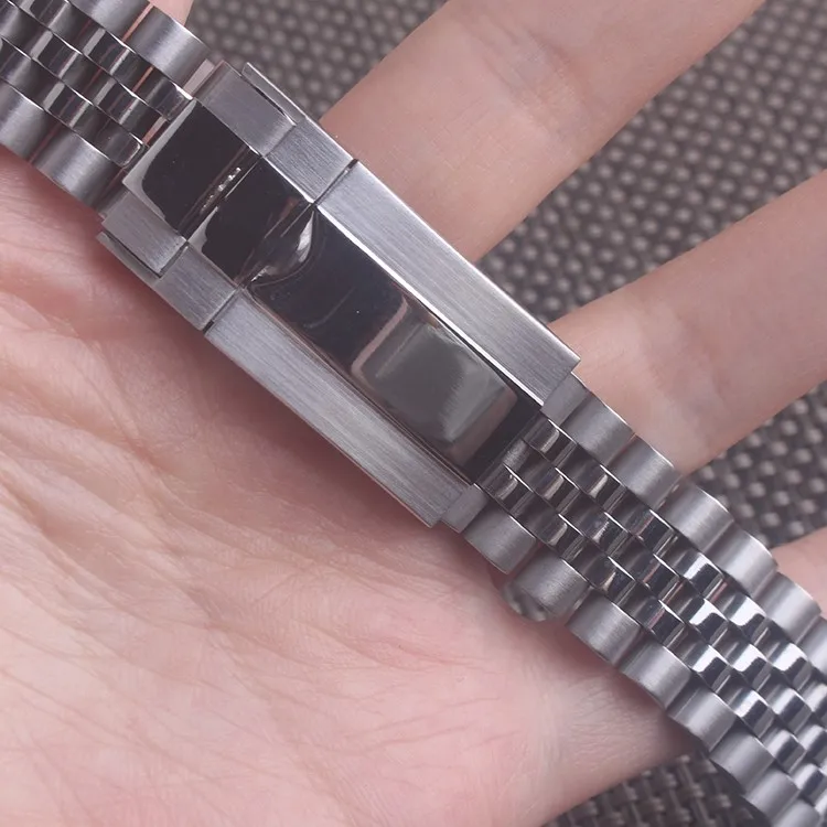 Мужской браслет из нержавеющей стали для часов с датой 20 мм X 16 мм