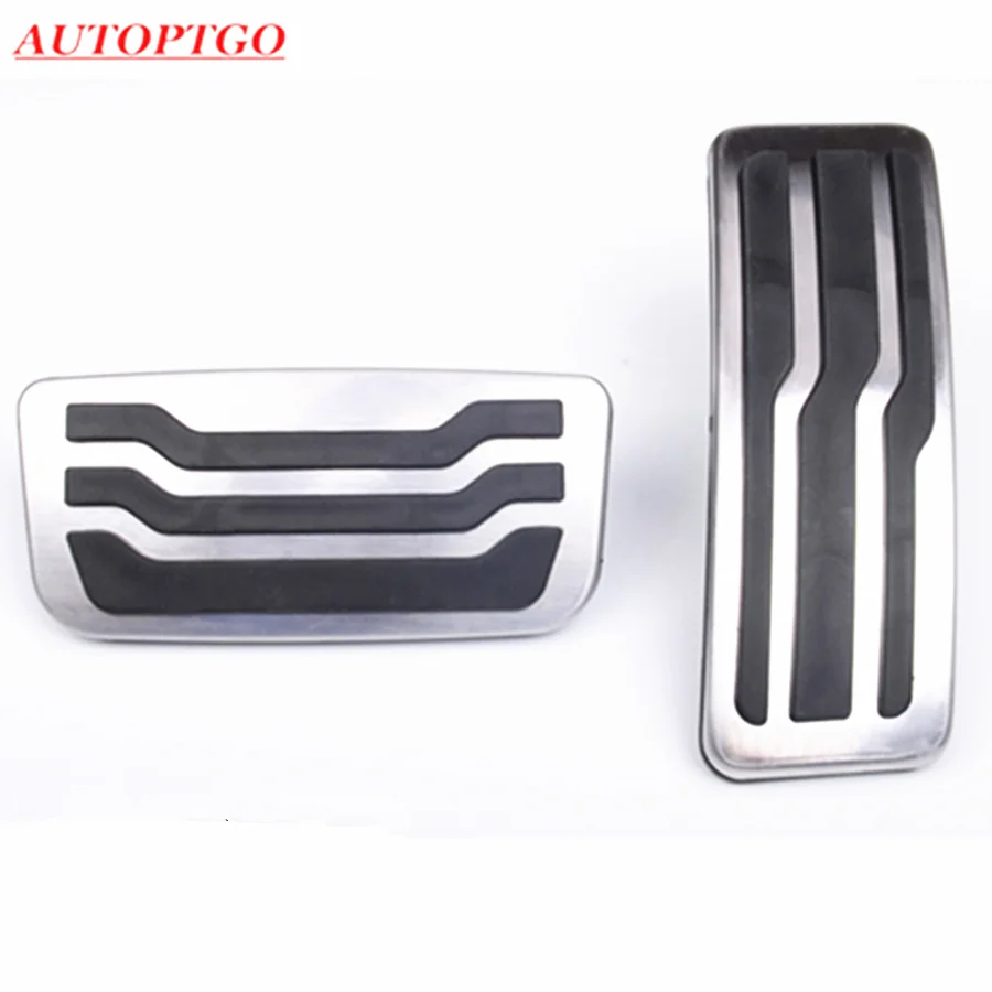 

NO Drill Non-Slip Original Car Fuel Gas Brake Pedal Pad Accessory Kit For Ford Ranger Everest Endeavour Accelerator Pedals 2Pcs
