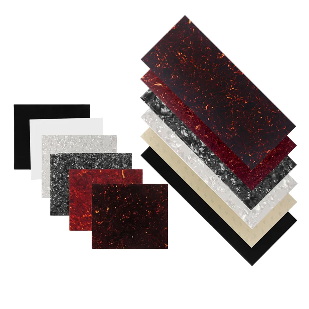 FLEOR 1Pcs Acoustic Guitar Pickguard Blank Material Sheet Self adhesive