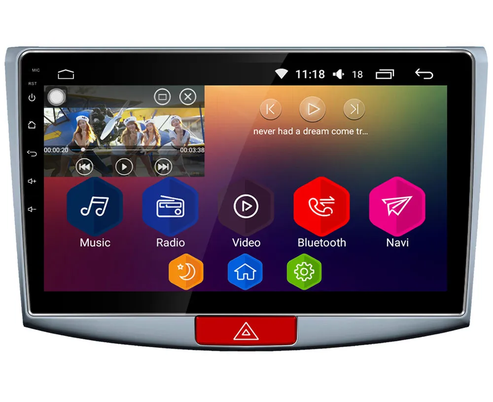 Perfect 10.1" IPS 4G DSP Carplay Android 8 Octa Core 4GB RAM 64GB ROM Car DVD Player Stereo GPS For Volkswagen Magotan Passat B6 B7 CC 1