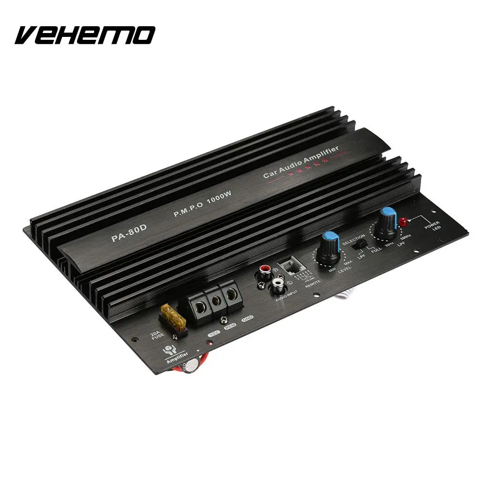 

1000W Practical Power Amplifier Automobile Vehicle Car Amplifier Powerful Music Audio Amplifier