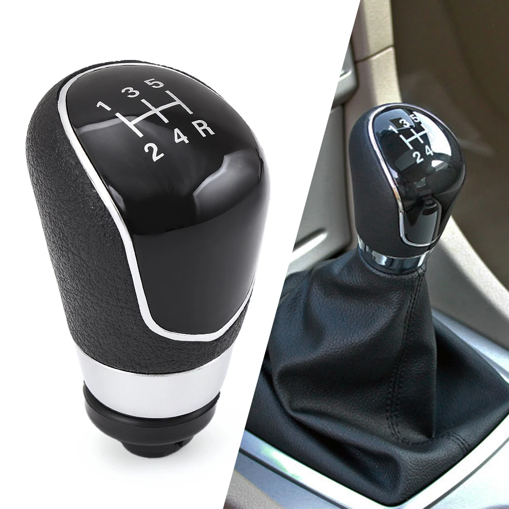 

5 Speed Manual Car Gear Head Shift Knob for Ford Focus 2 3 MK2 MK3 2005 - 2013 C-Max Kuga Fiesta S-max B-max Galaxy