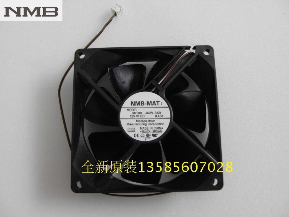 Оригинальные воздуходувки NMB 3610KL 04W B59 E52 9225 12В 3 провода|nmb blower|12v blowerblower 12v |