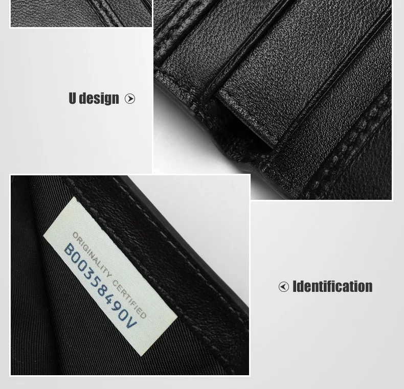Men Wallets 100% Leather Top Baby Cow Leather Short money clip Fashion Woven Luxury Brand Wallet Simple Business 2021 New Spot