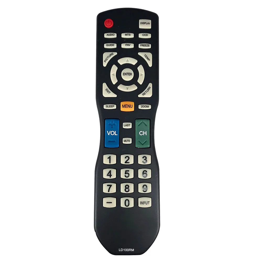 

90% New Orginal LD100RM for APEX TV Remote control for LD3249 LD3288 LD3288T LD3288M LD4077 LE4077M Fernbedienung