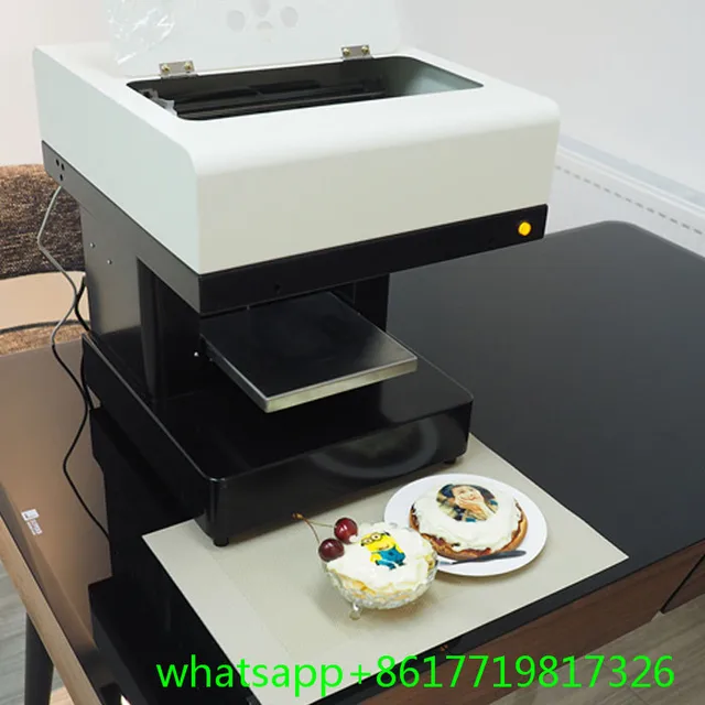 Best Offers 4 cups Second-Generation Food and Coffee inkjet printer Dye edile coffee cake printer machine with multi-function