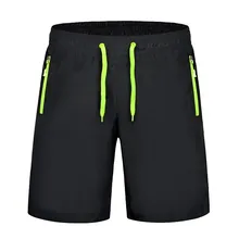 Для мужчин в гавайском стиле летние эластичные Купальники карман Мужские Шорты для купания быстросохнущая пляжные бег плавательные шорты fato de Banho